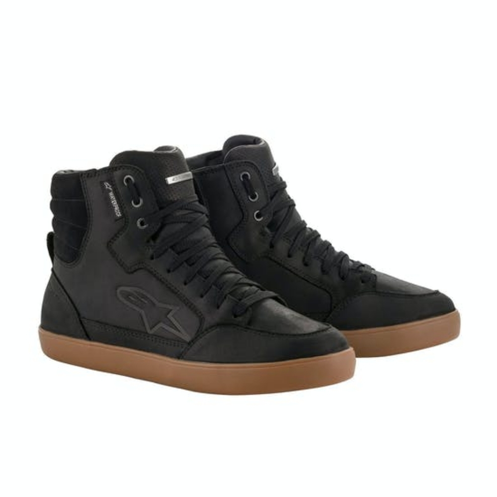 Alpinestars J-6 Men's Motorcycle Boots Size 10 Black/Gum